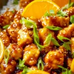 Healthy Orange Chicken First Image