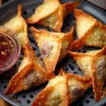 Homemade Air Fryer Won Tons First Image