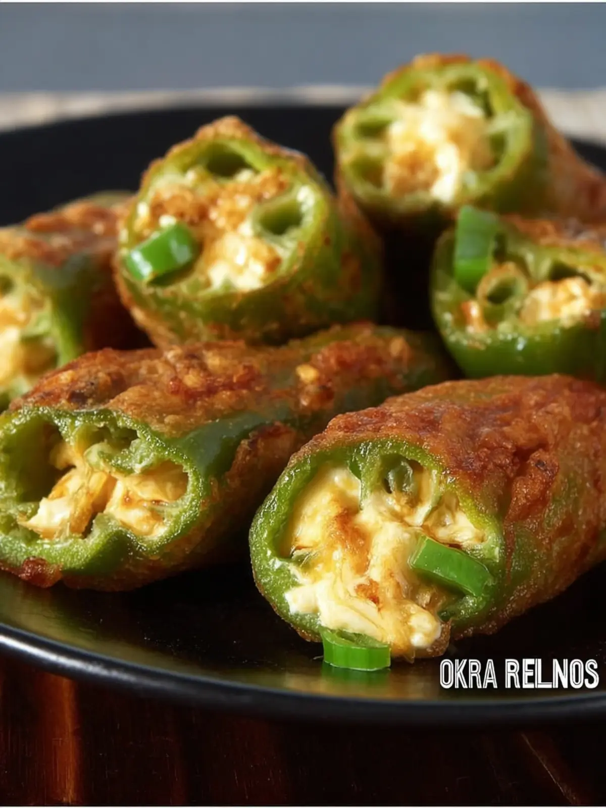 Okra Rellenos First Image