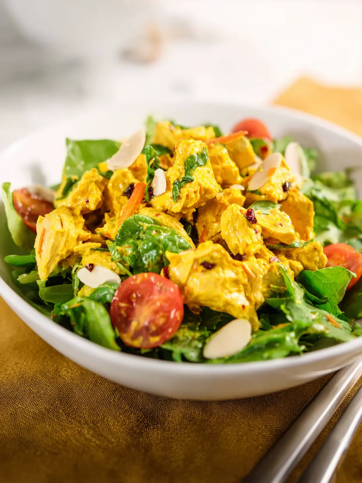 Whole Foods Curry Chicken Salad (Copycat) First Image