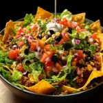 Crispy Tortilla Chip Taco Salad First Image