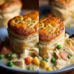 Easy Recipes Chicken Pot Pie Biscuits First Image