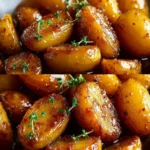 Easy Recipes: Honey Mustard Roasted Potatoes First Image