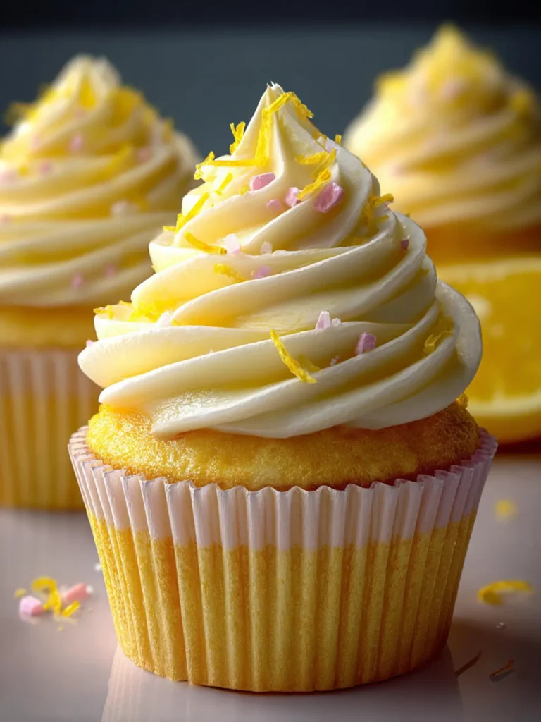 Lemon Cupcakes First Image
