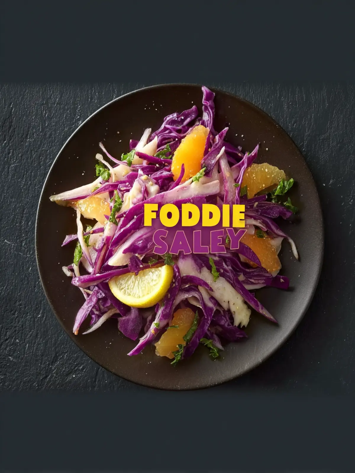 Cabbage Lemon Tahini Salad: Bright & Refreshing Delight