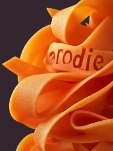 carrot ribbon salad vegan First Image