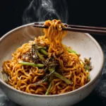 scallion oil noodles First Image