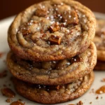 Brown Butter Coffee Toffee Cookies First Image