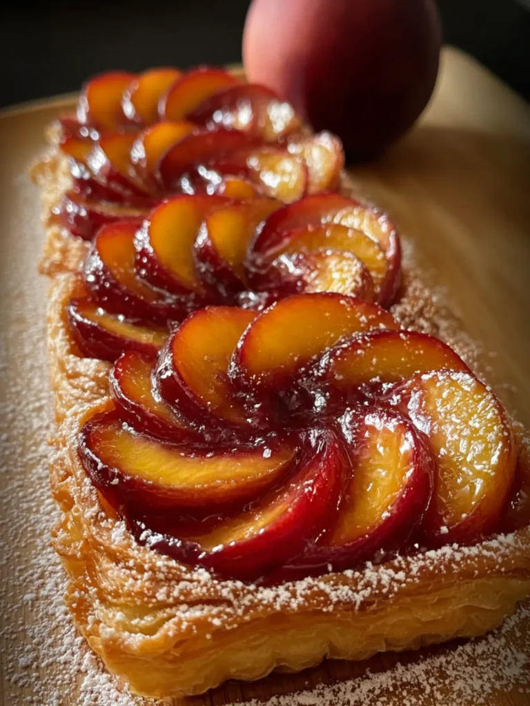 Caramelized Honey Nectarine Pastries: Blissful Treats First Image