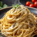 Cream cheese spaghetti – The Best Comforting Dish. First Image