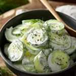 Creamy German Cucumber Salad: A Velvety Delight First Image