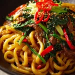 Fiery Beef Yaki Udon Delight First Image