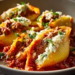 Savory Beef and Ricotta Stuffed Shells First Image